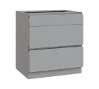 MHS - 8Z33 spodní skříňka, 3-zásuvková, 920x800x600, šedá